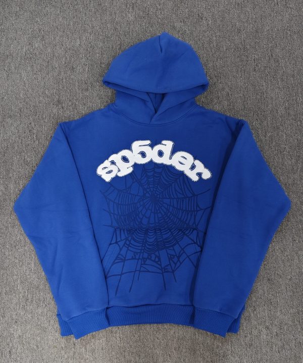 Sp5der Websuit Blue Hoodie